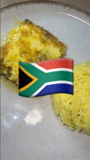 Un match une recette - Afrique du Sud 🇿🇦 Bobotie #recette #can #afriquedusud #recetteafricaine