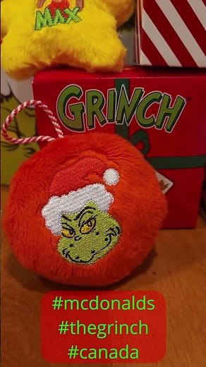 My Grinch X McDonald's 2025 Collection :)