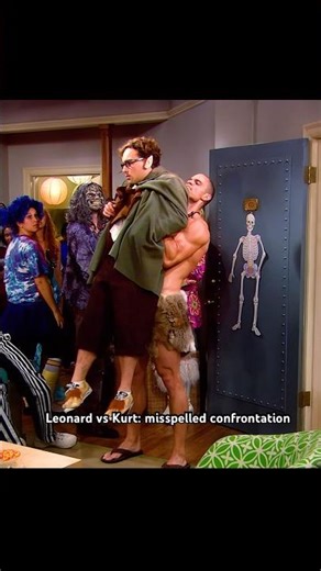 Leonard vs Kurt: misspelled confrontation #foryou #thebigbang #funny #shorts