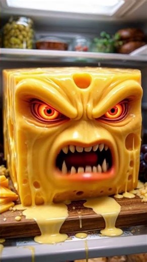 Angry Cheese!!#angry #comedy #funny #talkingobjects