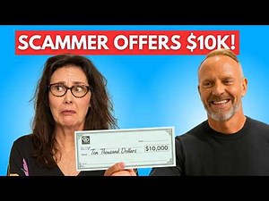 Romance Scammer Tries To Send $10,000 to Victim!