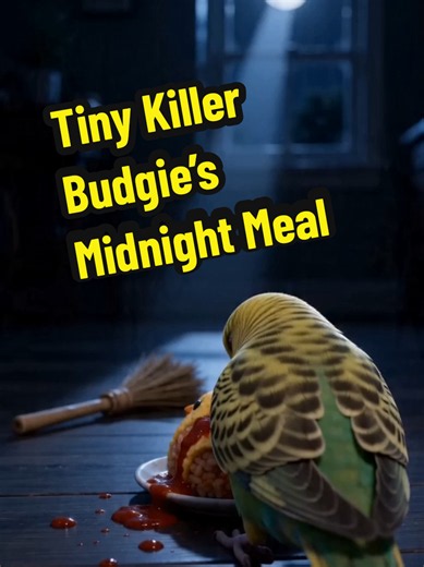 Peter thought something terrible had happened… but Tiny Killer Budgie was just enjoying a very suspicious midnight snack 🍅🐦 Never scare Peter before dinner. #TinyKillerBudgie #BirdTok #Lovebird #Budgie #FunnyBirds