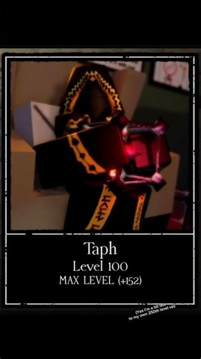 TAPH MILESTONE X | celebrating 252 levels of taph (and a drawing) #forsaken #roblox #art #drawing
