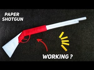 How to make paper gun | Origami guns \\How to make paper gun easy and fast that shoots |Paper gun