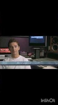 Shia Labeouf 2007 Transformers the game bts #2000s #nostalgia #transformersthegame