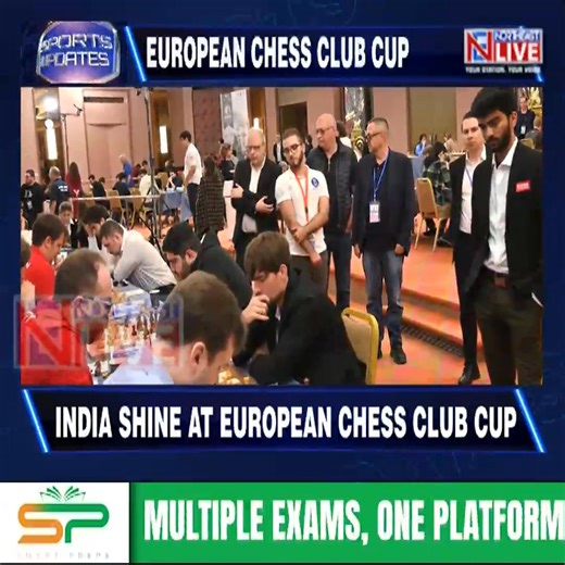 D Gukesh, Divya Deshmukh Clinch Double Gold at European Chess Club Cup Ahead of the upcoming Chess World Cup, Indian players had an impressive outing at the European Club Cup, in Rhodes (Greece). D Gukesh clinched gold on the top board and his team SuperChess also emerged as champions. The performance will be a huge boost for Gukesh, as he has been in inconsistent form since becoming the World Champion. In the women's section, Divya Deshmukh bagged gold on the second board and her team Cercle d'