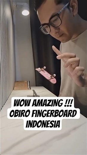 OBIRO FINGERBOARD INDONESIA #fyp #shorts #ytshorts #fingerboard #funny #tricks #fypシ