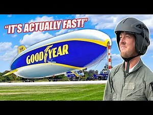 I Piloted the Goodyear Blimp!