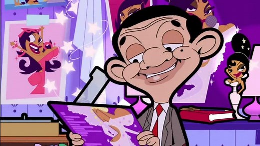 Mr Bean at Roxy's show - Mr Bean auf Roxys Konzert -- Mr Bean Zeichentrick