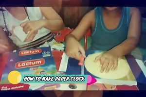How to Make a paper clock tutorial by kuya Jayjay KIDS WORLD and ate Madi :) enjoy kiddos! #paperclock #paperclockmaking #kidstv #kidszone #kids #kidsactivities #kidswear #viralreels #viralvideo #shorts #viralkids #disney https://youtu.be/54jVeWHCFzg | Jayjay KIDS WORLD | Facebook