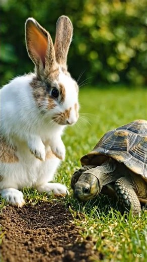 Rabbit and Turtle Race 🐰🐢 | 3D Animated Moral Story | Slow and Steady Wins the Race