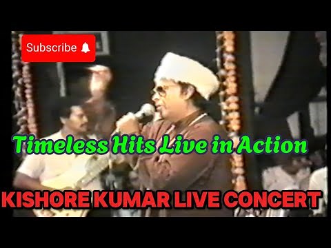 Live | Purana Song Kishore Kumar | Old Bollywood Classic | FULL CONCERT||classic hit songs HD 4K