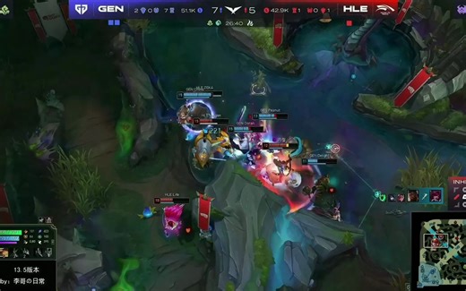 GEN赢下HLE了，坐等4月1号T1 vs GEN！