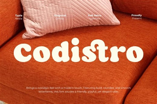 Codistro - Bold Classic Retro Serif