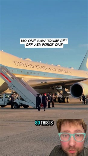 NO ONE SAW TRUMP GET OFF AIR FORCE ONE OR GET ONTO THE NEW PLANE #AIRFORCEONE #AIRFORCE1 #switzerland #trump #breakingnews