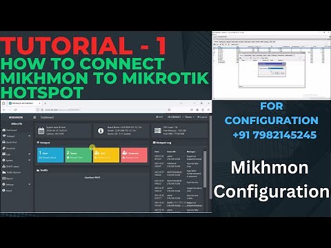 Tutorial 2 | How to Connect Mikhmon to Mikrotik Hotspot | Mikhmon Configuration