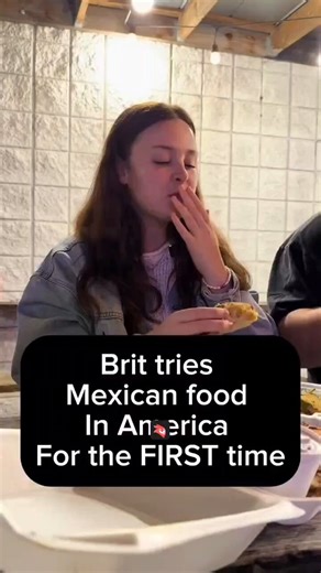 America does Tacos better than Mexico 🔥 This British lady tries Mexican food at a gas station in Tennessee And says it's the best she's ever hadGod Bless America 🇺🇸