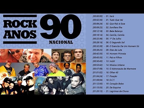 Pop Rock Nacional Anos 90 Músicas - Melhores Músicas do Rock Nacional Anos 90