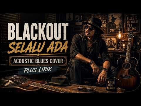 Blackout - Selalu Ada | Acoustic Blues Cover + Lirik | teman santai