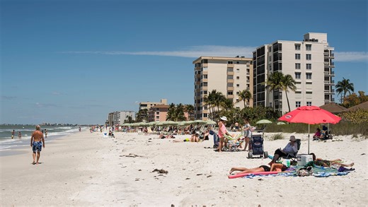Naples sets record temperature of 93 degrees today