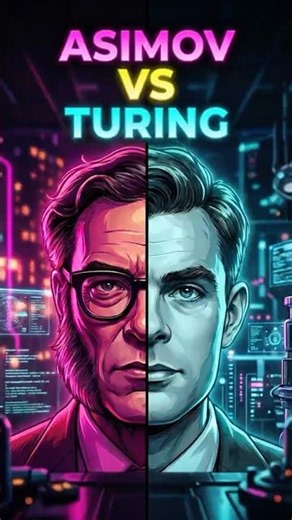 Isaac Asimov Vs Alan Turing