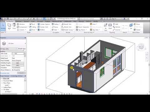 Revit Basics Tutorial - Load a Family in to a Project