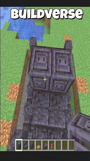 Mini Black Castle in Minecraft! 🏰🔥 #Shorts | Dark Fortress Tutorial #minecraft #minecraftbuilding