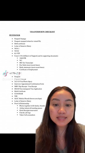 K1 Visa Interview Checklist for US Embassy Success