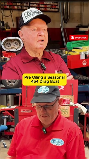 Pre Oiling a Seasonal 454 Drag Boat! #engine #rebuild #racing #oldcars