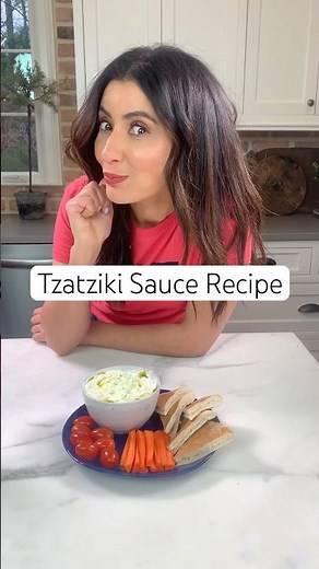 The BEST Tzatziki Sauce Recipe! #tzatziki