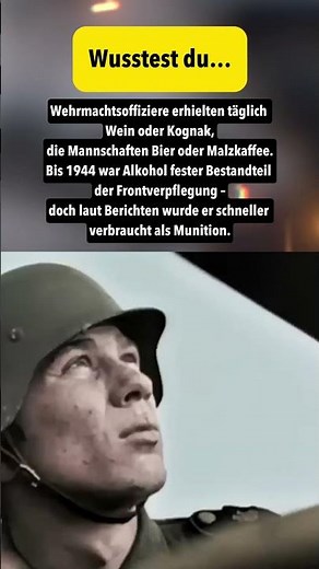 Was tranken deutsche Soldaten im Krieg? | Alkohol im Alltag der Wehrmacht
