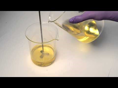 The examination of engine oil quality and colour