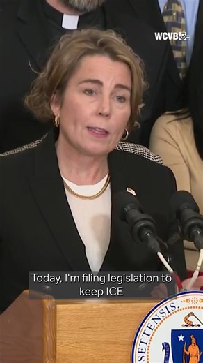 Governor Maura Healey proposed legislation Thursday aimed at limiting ICE arrests in Massachusetts. Details on the proposals and executive order: https://www.wcvb.com/article/healey-massachusetts-ice-trump-protect-actions-announcement/70189344 #Healey #Massachusetts #Boston #ICE #immigration