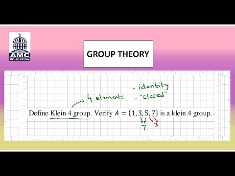 Klein 4-group definition and example
