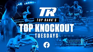 All fight fans know: A great knockout can live on forever. 🔥🥊 With decades of archived, memorable KOs to choose from in the TR Vault, our Top Knockout Tuesdays series launches on Facebook this week. 🗓 A new KO drop comes your way each Tuesday at 3pm ET / 12pm PT. | Top Rank Boxing