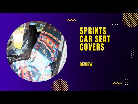 Sprints Car Seat Cover for Runners