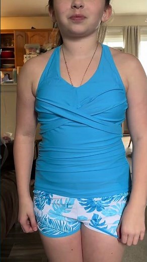 Perfect bathing suit for a tween