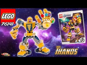 LEGO 76141 Thanos Mech Avengers Review Speedbuild Mech French