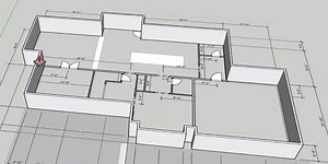Part two of our Skill Builder series on architectural modeling: drawing exterior walls. On your mark, get set… Push/Pull! https://bit.ly/2Q2zN2Z | SketchUp