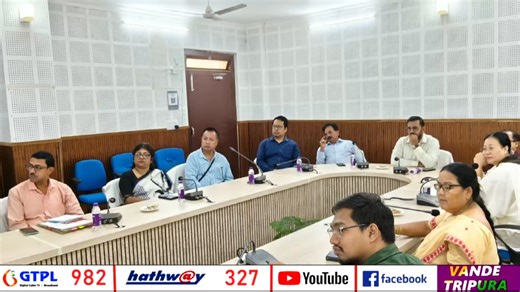 High-Level Review on Tripura Teachers’ Aptitude Survey (Round–1) held at SCERT Tripura, chaired by Special Secretary Shri Ravel Hemendra Kumar Sir . #vandetripura #PMeVIDYA #SCERT #Tripura | Vande Tripura