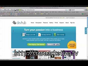 How To Use DevHub - The Free Website Builder
