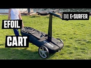 eFoil cart - How to transport your E-FOIL to the beach