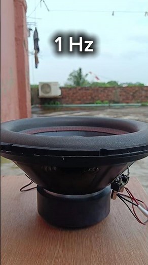 1 Hz Bass Test #shorts #1hz #subwoofer