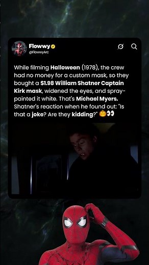 Michael Myers' Halloween Mask is a $2 William Shatner Face