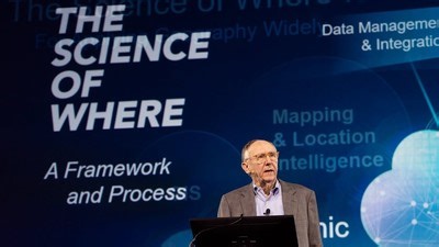 GIS–Inspiring What's Next: Jack Dangermond Keynote, Esri UC 2018 (1-of-4)