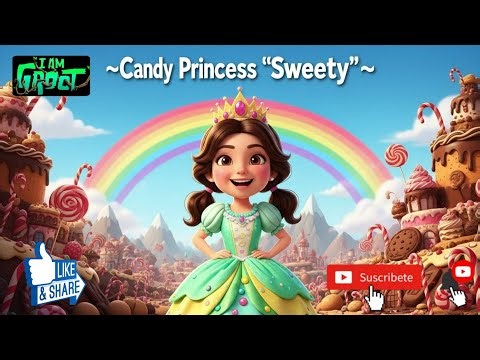 🍬 Candy Princess 👑 "sweety"|Cute Princess Story Tamil | Kids Story|Bedtime Cute Princess Story 🌙👑