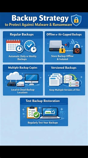 5 BACKUP STRATEGY THAT CAN SAVE YOUR DATA FROM MALWARE VIRUS RANSOM