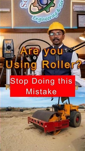 Plate vs Roller: 10X Faster? 🥊 #construction #foundation #platecompactor #roller
