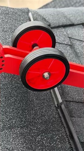 Ridge Lok system for rooftop traversing safety.