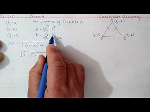 Chapter:7 Ex.7.1 (Q.4) Coordinate Geometry | Ncert Maths Class 10 | Cbse.